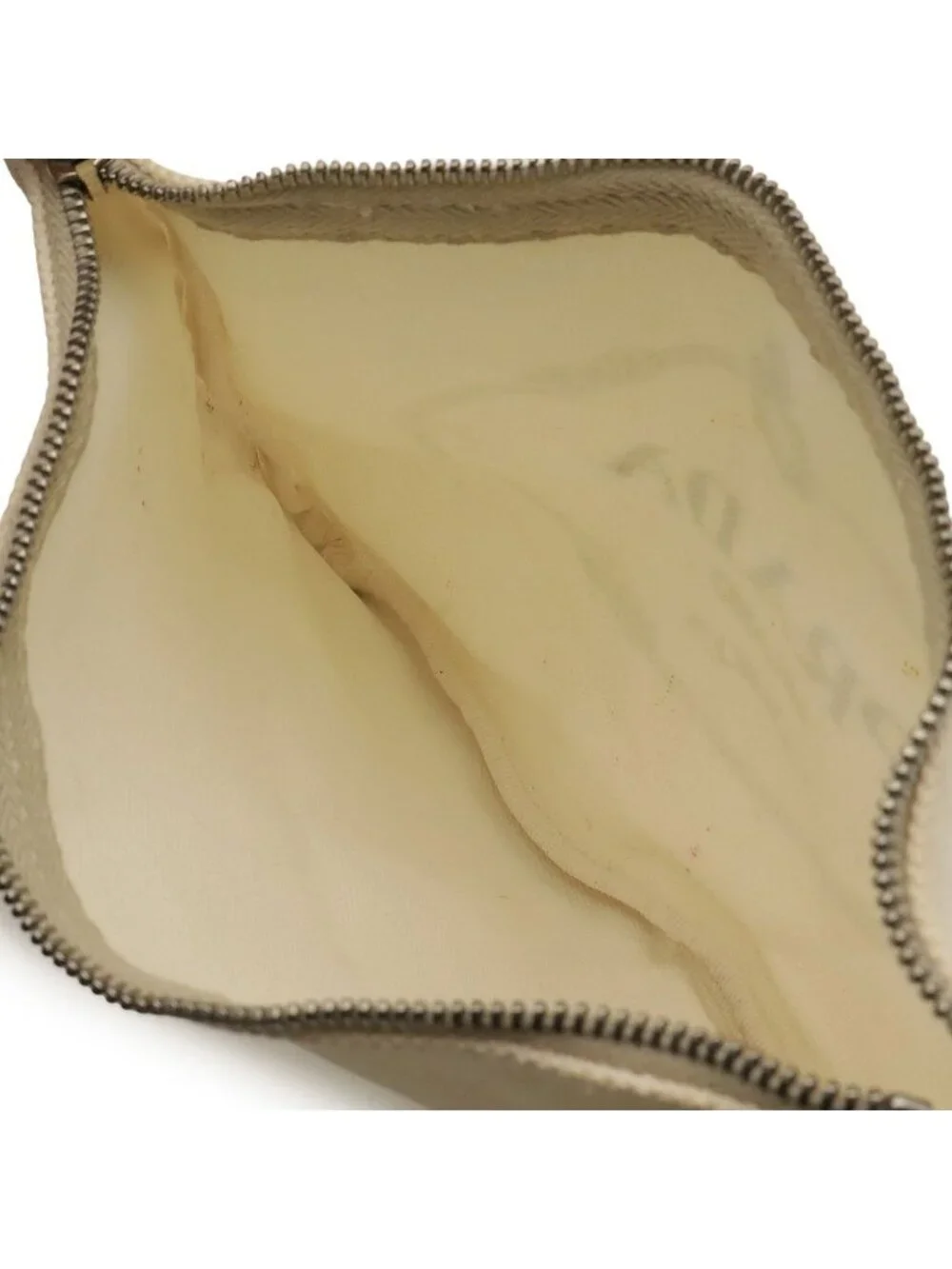 Prada Canapa Tote 2-Way Shoulder Bag Crossbody Canvas Leather Ivory White